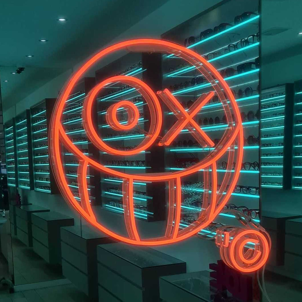 Mr A © by André Saraiva - Signe en néon LED